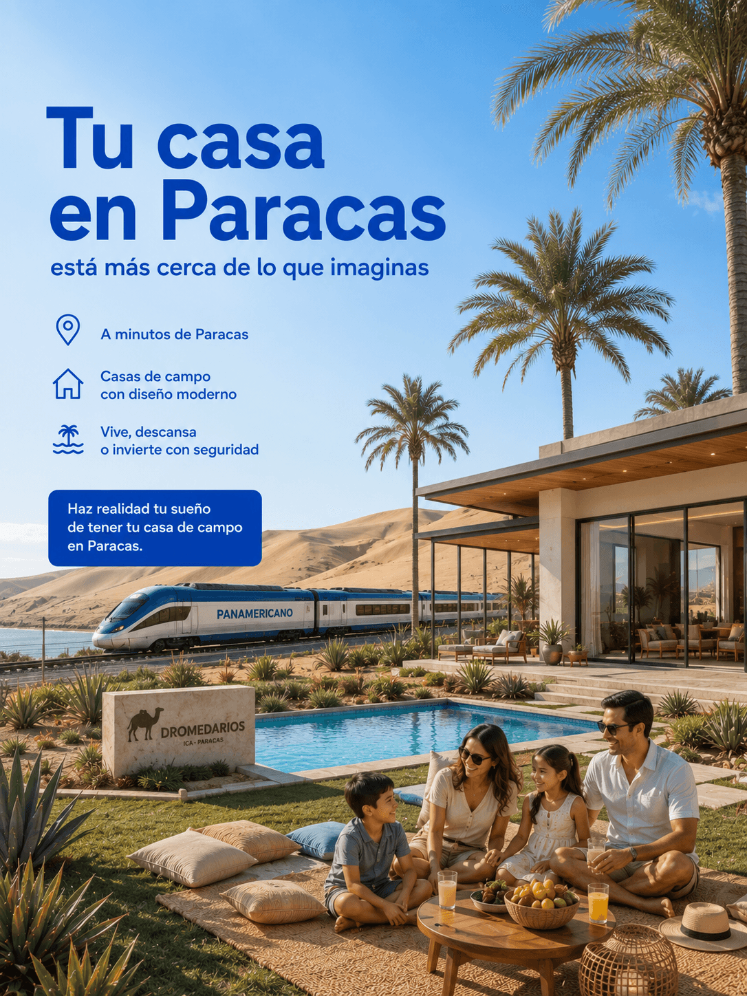 Casas de campo en Paracas